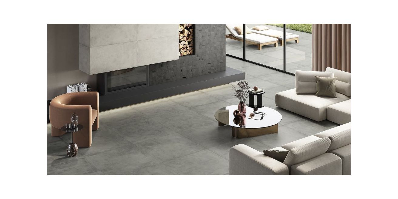 Gres porcellanato effetto cemento: l'essenza dello stile urban e contemporaneo