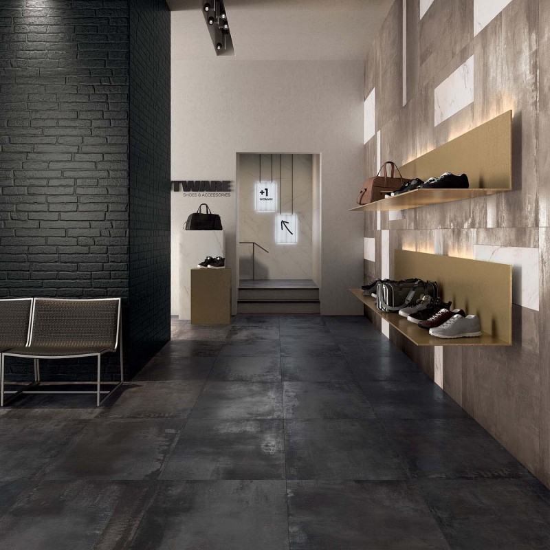Abk Interno 9 Dark Rett 60X60 - I9R01200
