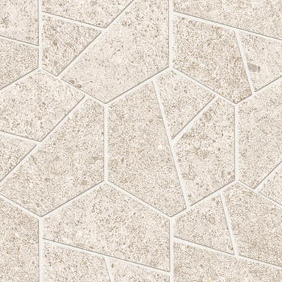 Mosaico Atlas Concorde Boost Stone White Hex 25X28.5 - A67I