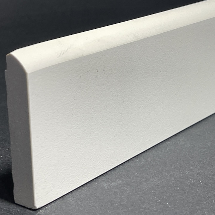 Battiscopa In Porcellana Bianco Nat H.7cm X L.74,8cm