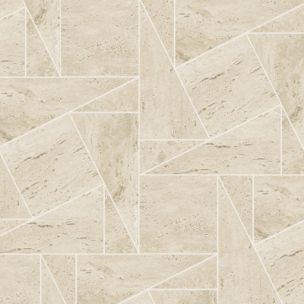 Mosaico Atlas Concorde Marvel Travertine Pearl Tessellation 22X26 - AF9I