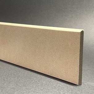 Battiscopa in porcellana beige H.7cm X L.45,5cm