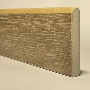 Battiscopa in Porcellana Legno Noce H.8cm X L.119,5cm