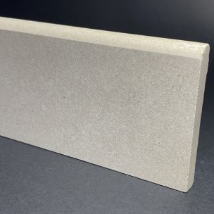 Battiscopa In Porcellana Lappone Grigio Chiaro H.7cm X L.44cm