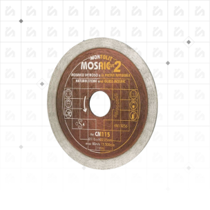 Disco Diamantato per Mosaico Montolit Cermont 100mm h.10mm