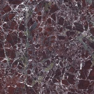 Gres Porcellanato Effetto Marmo Rosso Levante Lucido 60x120 - ELTE1553