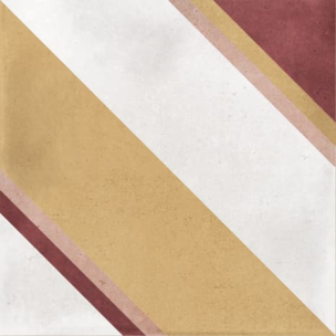 La Fabbrica Ava Small Trend Diagonal Ocher 10X10 - 180235