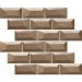 Mosaic Appiani Libra Shine Bronze 30x37 (5x10) - LIB202S