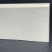 Battiscopa In Porcellana Materica Bianco Lappone H.9,5cm X L.89,5cm