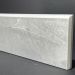 Battiscopa In Porcellana Marmo Grigio Seta H.7cm X L.74,5cm