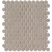 Mosaic Fap Milano&Floor Tortora Round Matt 29.5X32.5 - fNSY