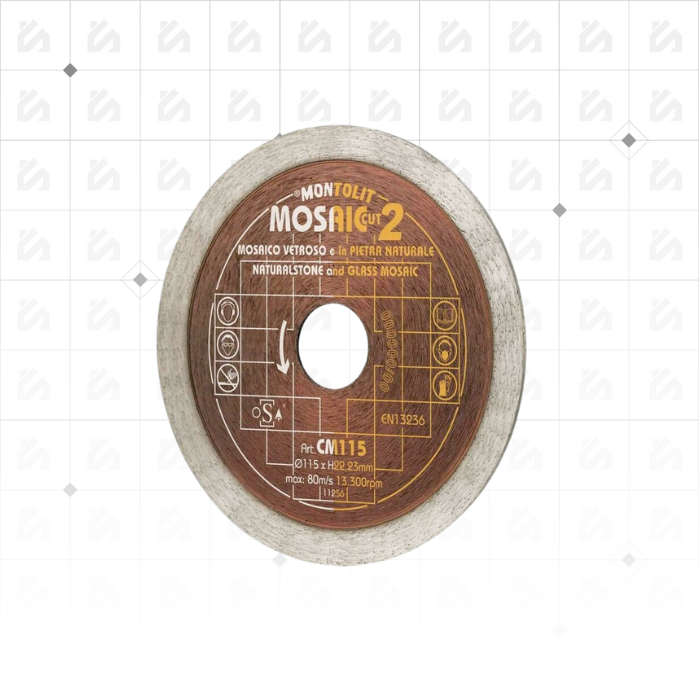 Disco Diamantato per Mosaico Montolit Cermont 100mm h.10mm