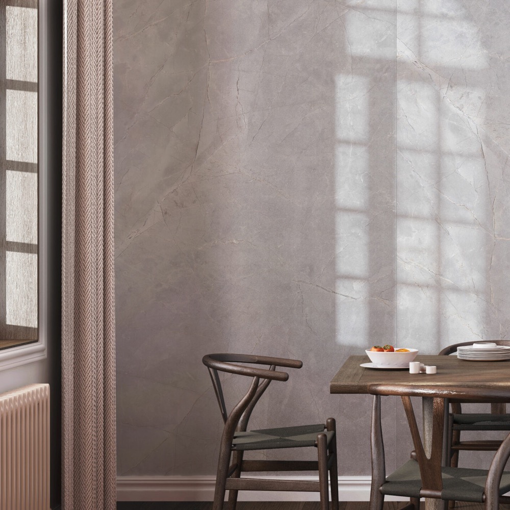Gres Porcellanato Effetto Marmo Naturale Grigio Chiaro Opaco Rt 30x60 - EAPL1507