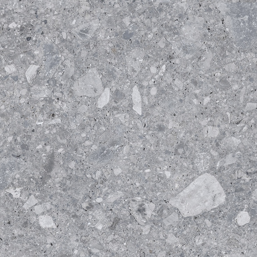 Gres Porcellanato Effetto Pietra Ceppo Di Gre' Grigio Antiscivolo 60X120 - Ecgg237