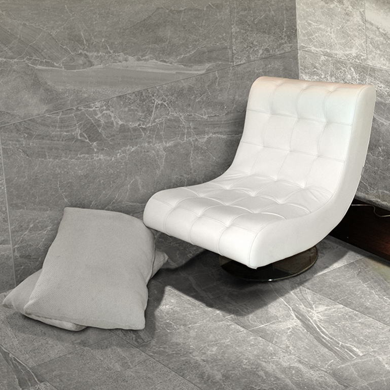 Gres Porcellanato Effetto Marmo Raffinato Grigio Chiaro Opaco 60X60 - Ecor811