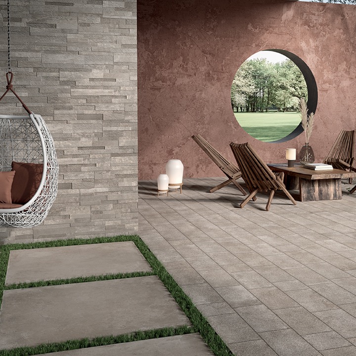 Elios Brooklyn Taupe 20mm R11 100X100 - 00K1260