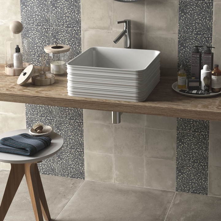 Elios D_Esign Evo Decoro Evo Ciano Sogg.A 20X20 - 079D57A