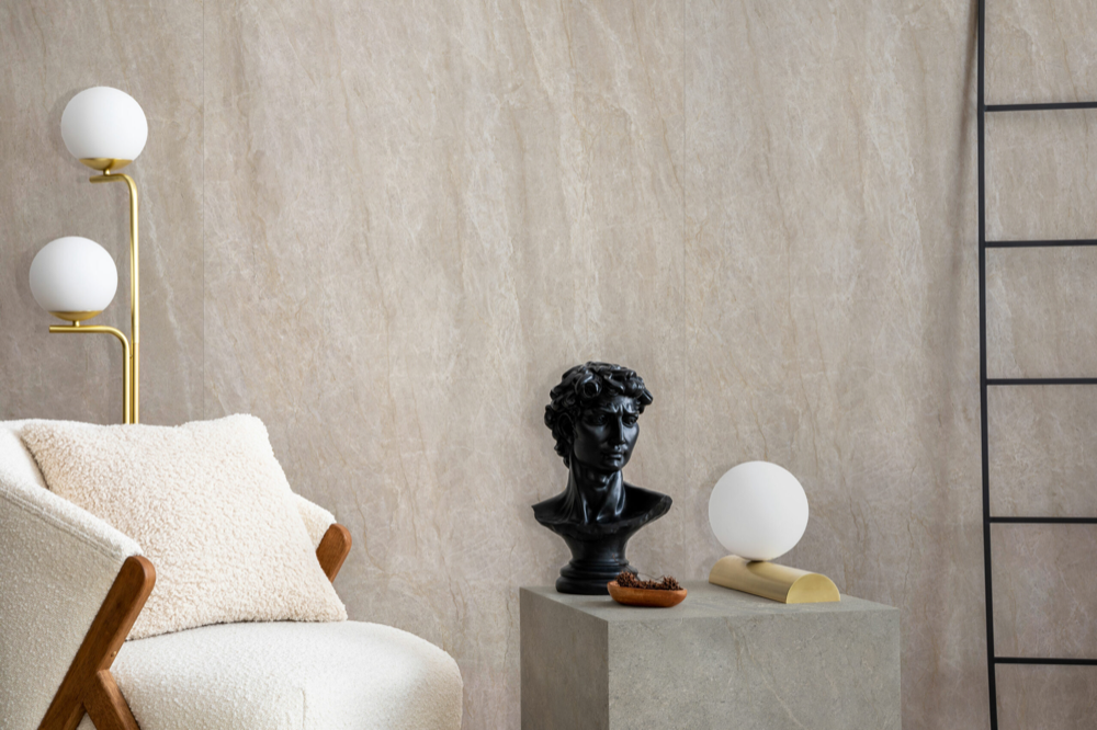 Gres Porcellanato Effetto Marmo Delicato Marfil Lucido 60x120 - EMNA1557