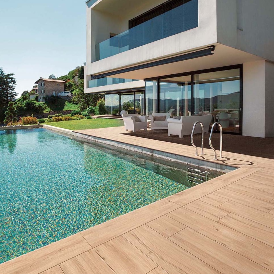 Gres Porcellanato Effetto Legno Grezzo Beige Antiscivolo 30X120 - Epbe272