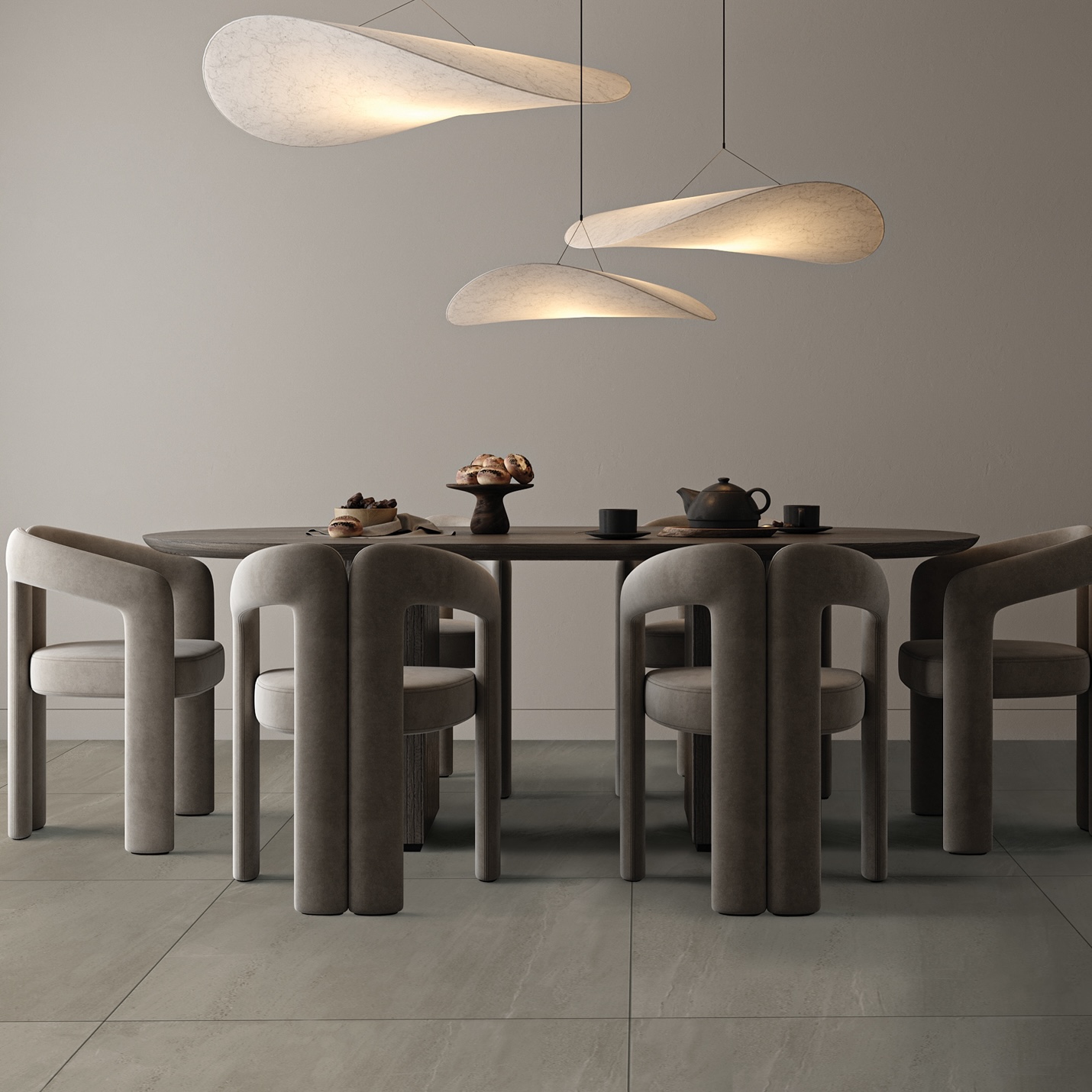Gres Porcellanato Effetto Pietra Raffinata Grigio 60X60 - Esaf1255