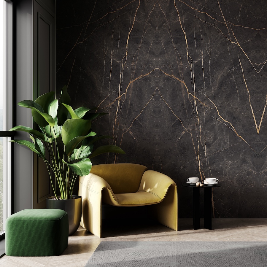 Gres Porcellanato Effetto Marmo Saint Laurent Opaco 30X60 - Esal766