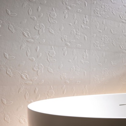Fap Lumina Flower White Matt 30.5x91.5 - fOL0