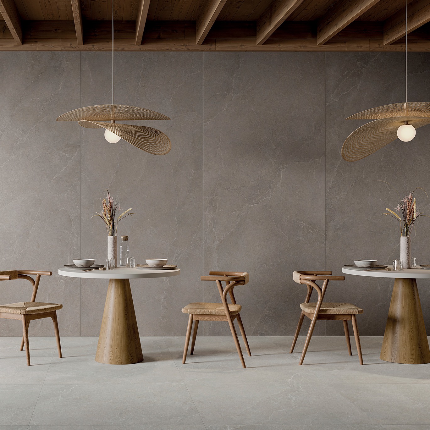 La Fabbrica Ava Noble Stone Grey Nat Ret 100X100 - 0199072