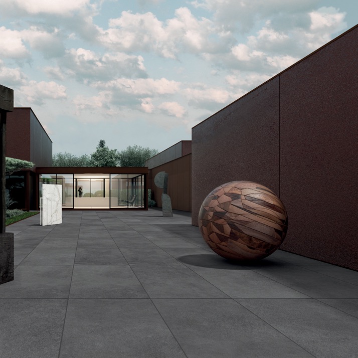 Lea Ceramiche Masterpiece Coal Grip/Rtt 20mm R11 60X120 - LGXM255