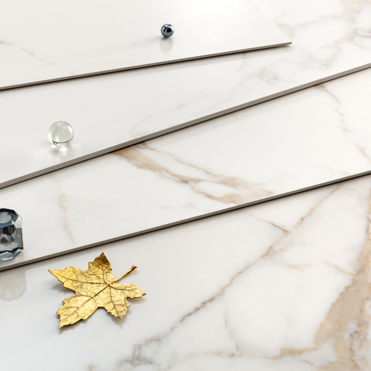 Lea Ceramiche Noblesse Calacatta Oro Smooth Smooth Rt 60x120 - LGXNB00
