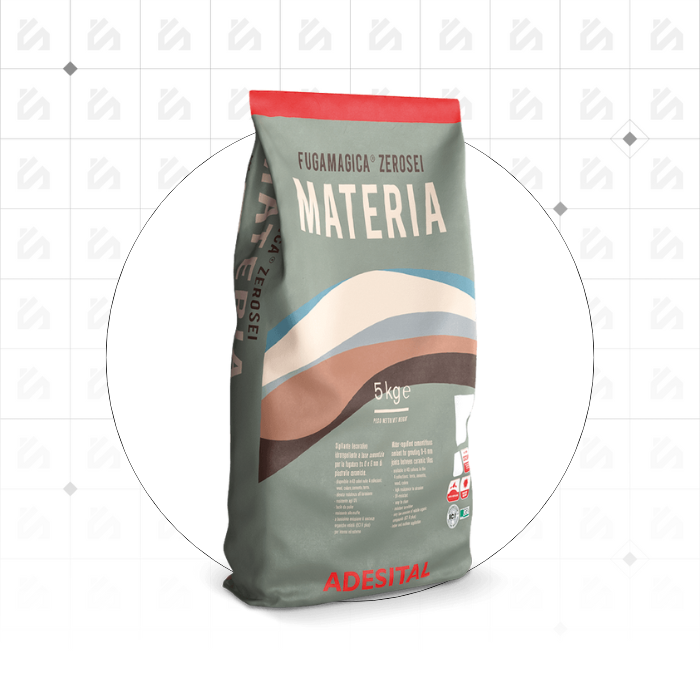 Adesital Fugamagica Zerosei Materia BIANCO 5kg - Malta per Giunti