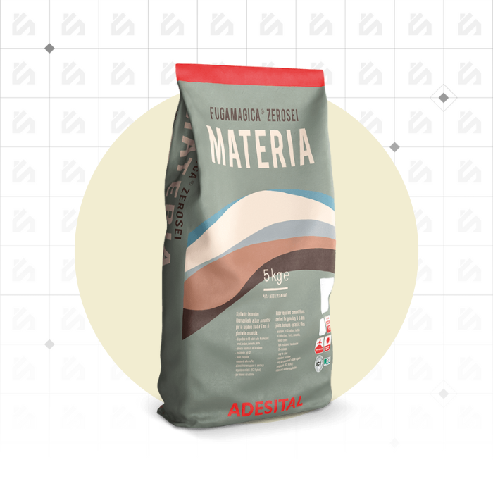 Adesital Fugamagica Zerosei Materia BURRO 5kg - Malta per Giunti