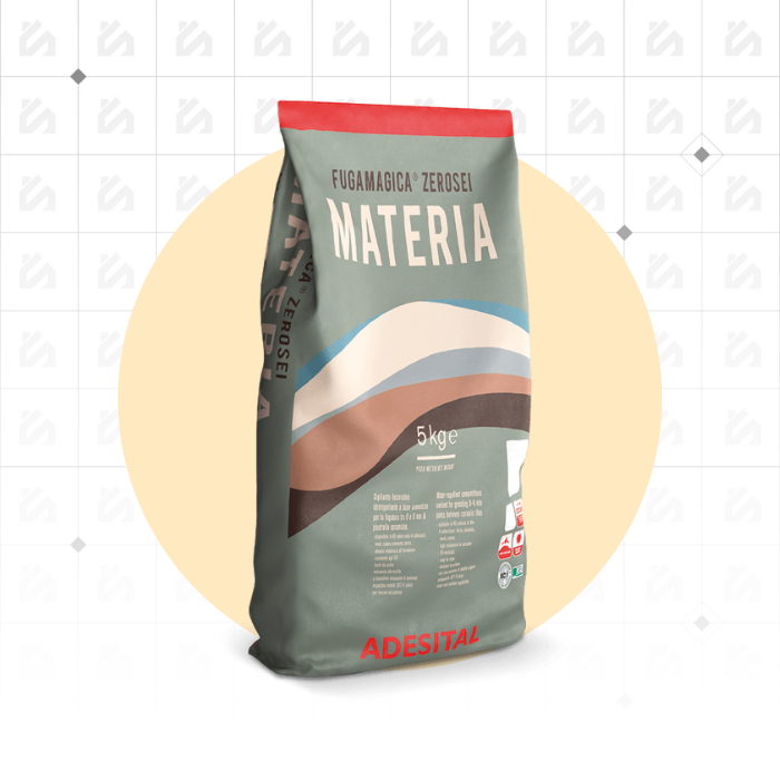 Adesital Fugamagica Zerosei Materia VANILLA 5kg - Malta per Giunti