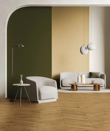 Gres Porcellanato Effetto Legno Anticato Rovere 30X160 - Errp1414